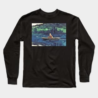 The Rise (1900) by Winslow Homer Long Sleeve T-Shirt